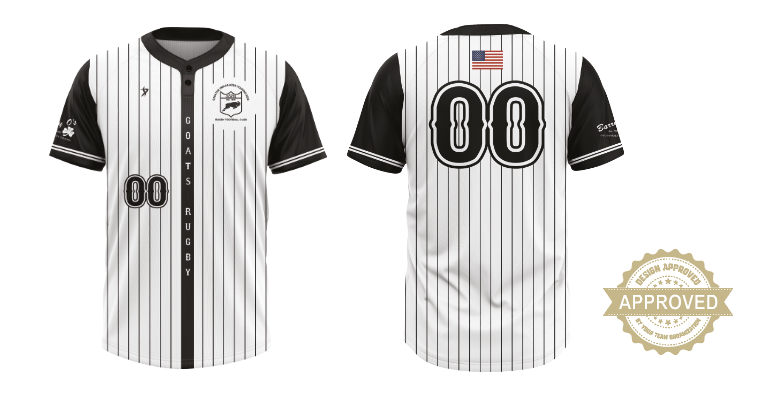 Omaha GOATS Rugby - Baseball Jersey