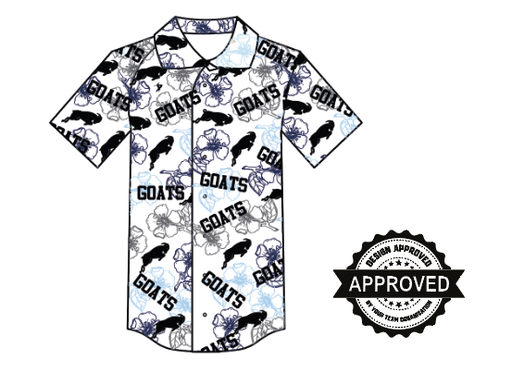 Floral Hawaiin GOATS Shirt