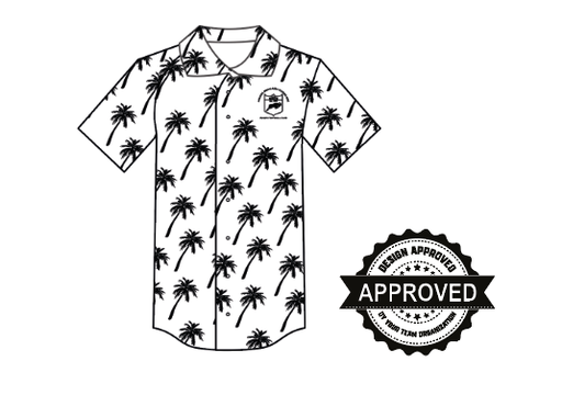 GOATs Hawaiin Shirt Palm Trees