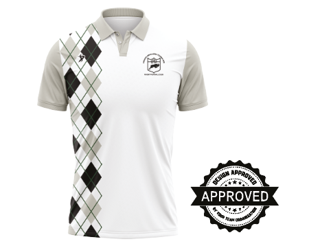 GOATS Diamond Pattern Golf Polo